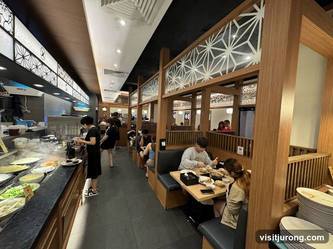 Buffet Restaurant Interior