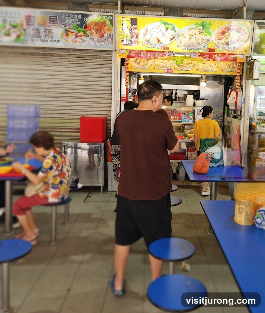 Food Stall with Menu