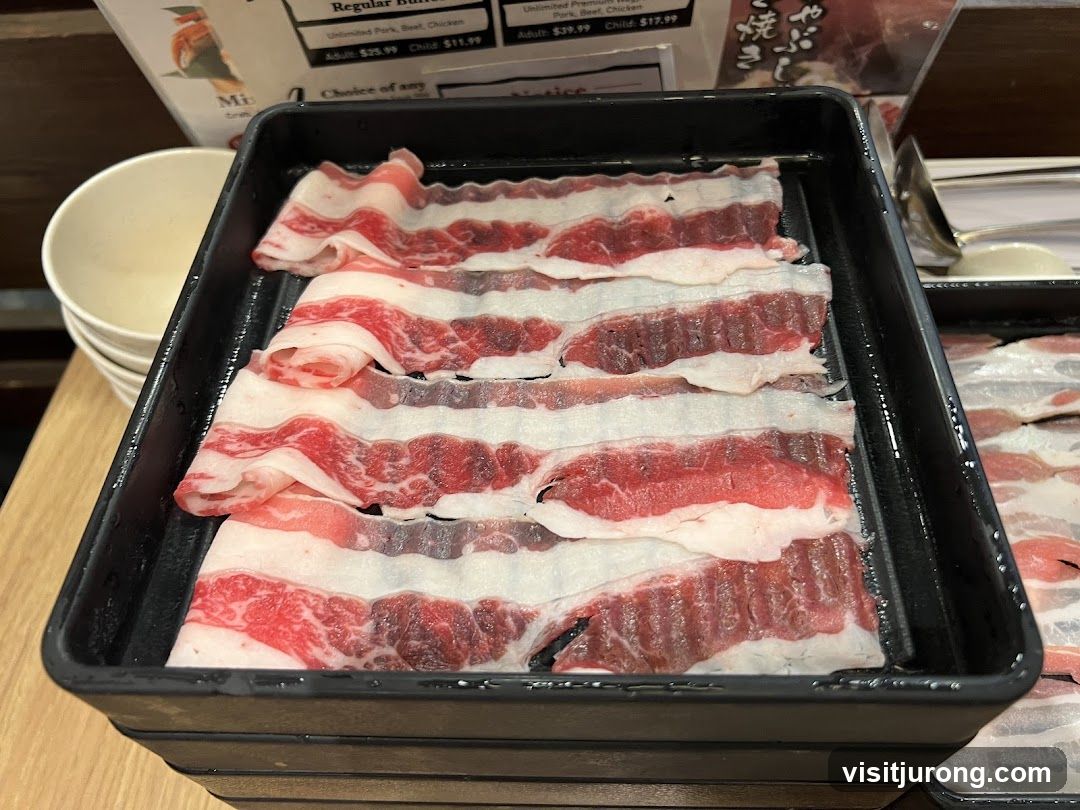 Thinly Sliced Beef