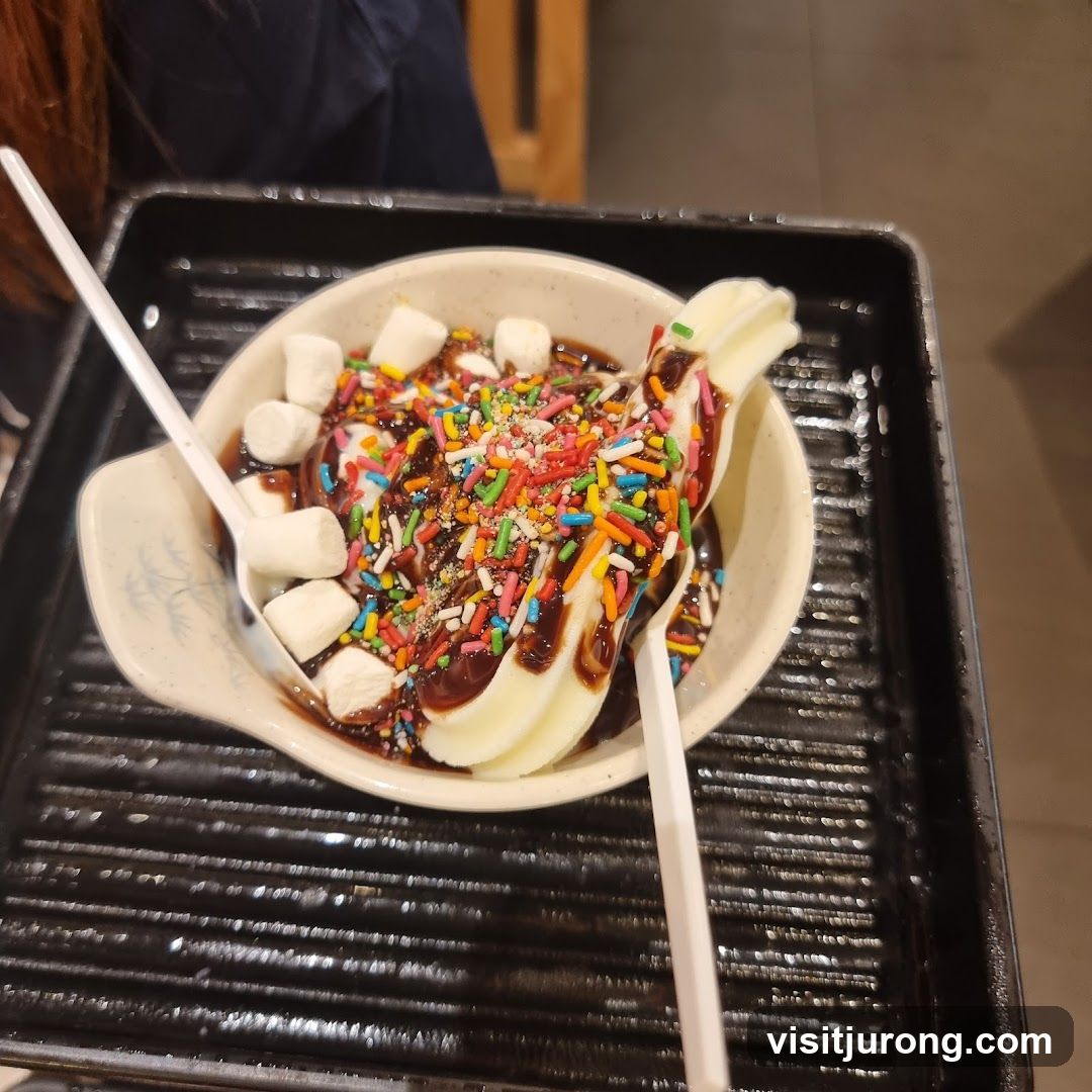 Soft Serve Ice Cream with Toppings