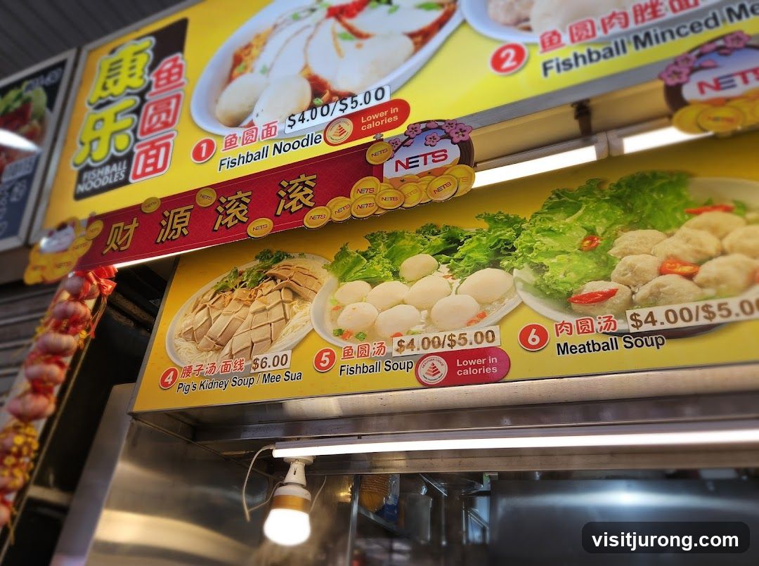 Food Stall Menu