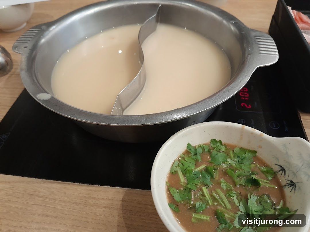 Hot Pot Broth and Dipping Sauce