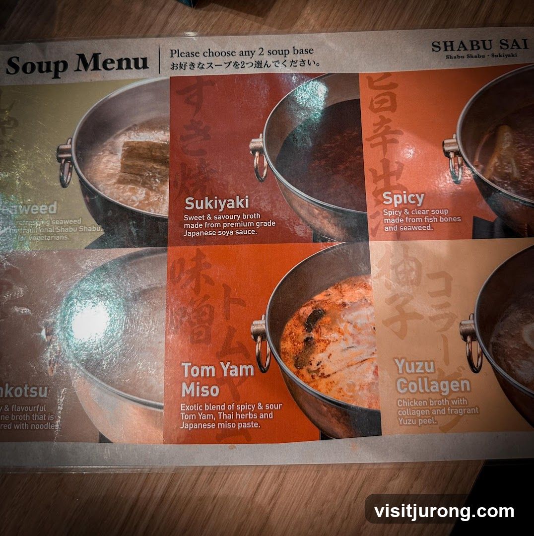 Soup Menu