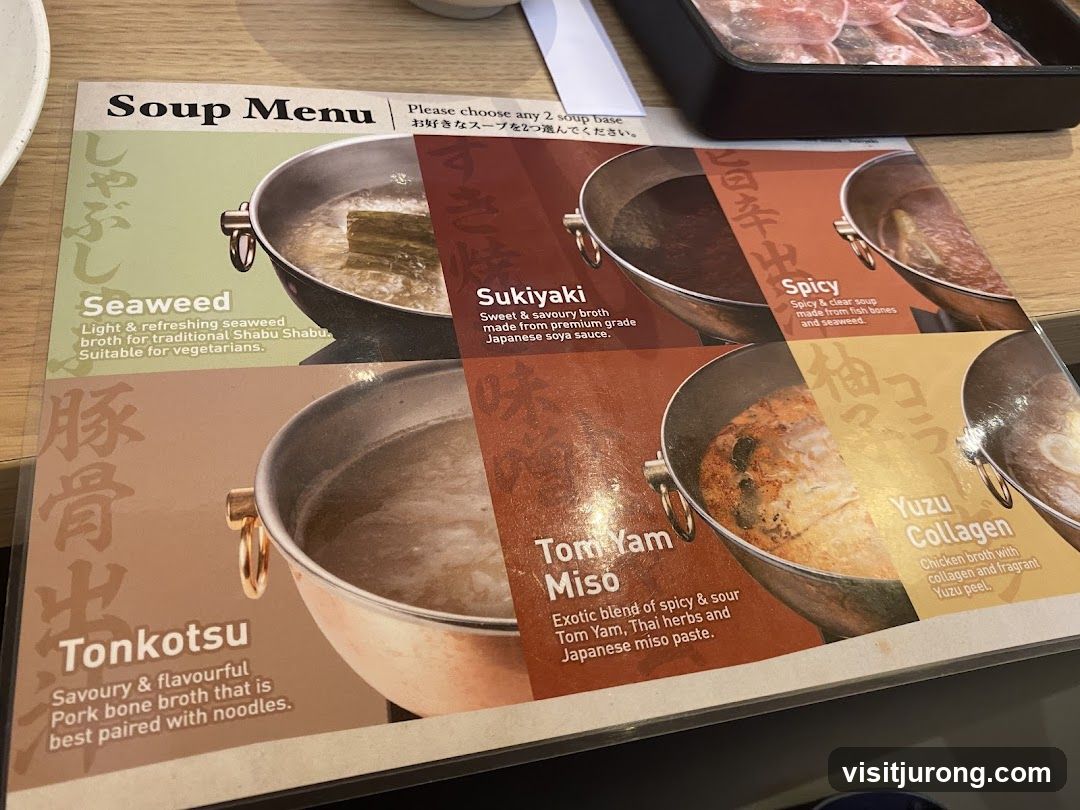 Soup Menu