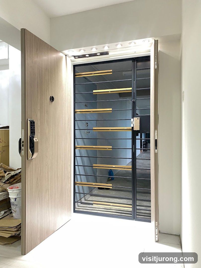 Modern Apartment Entrance