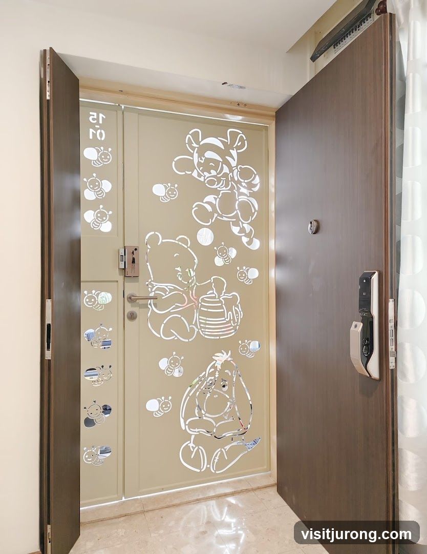 Winnie the Pooh and Friends Door Decoration