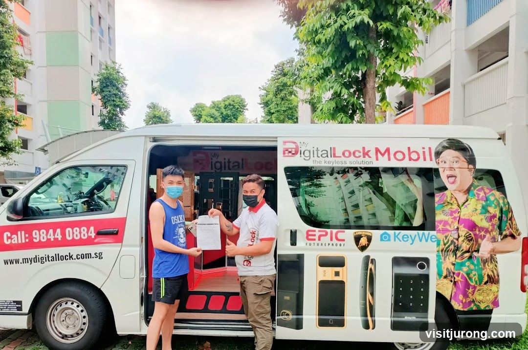 Digital Lock Mobile Van