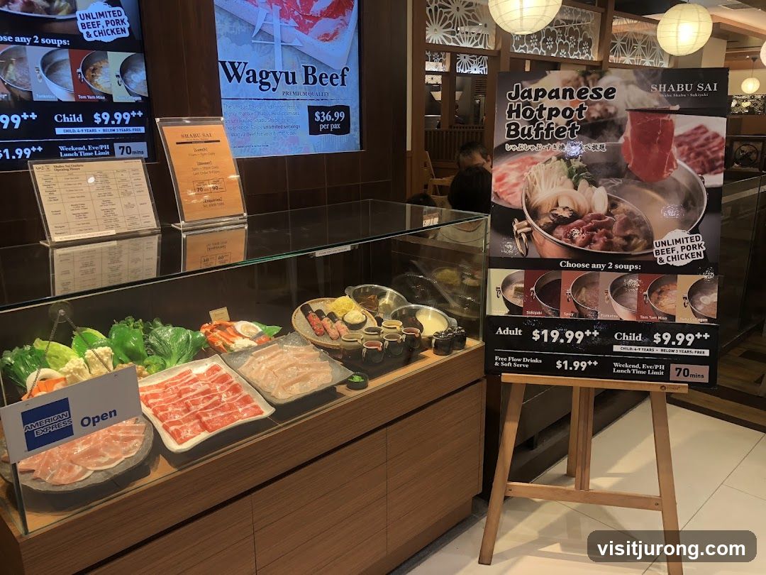 Japanese Hotpot Buffet Advertisement