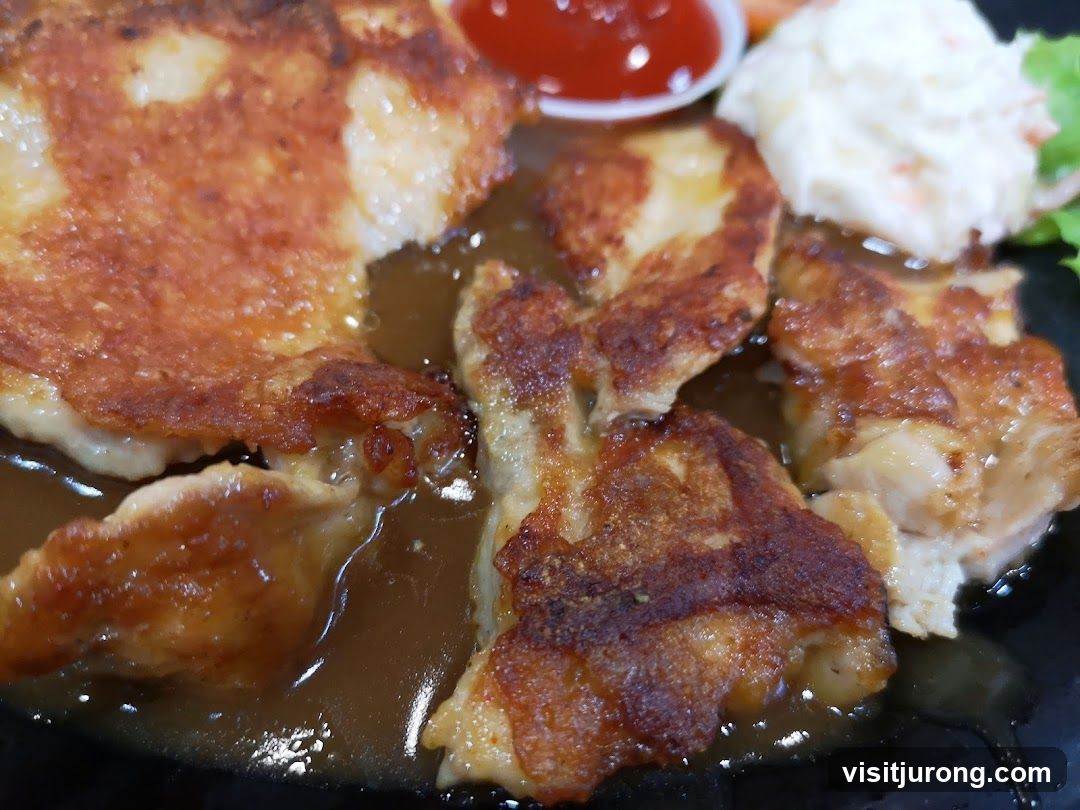 Chicken Steak with Gravy