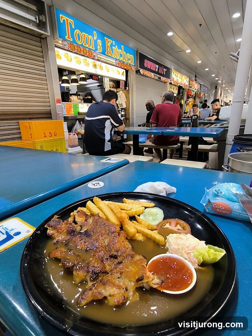 Chicken Chop with Fries