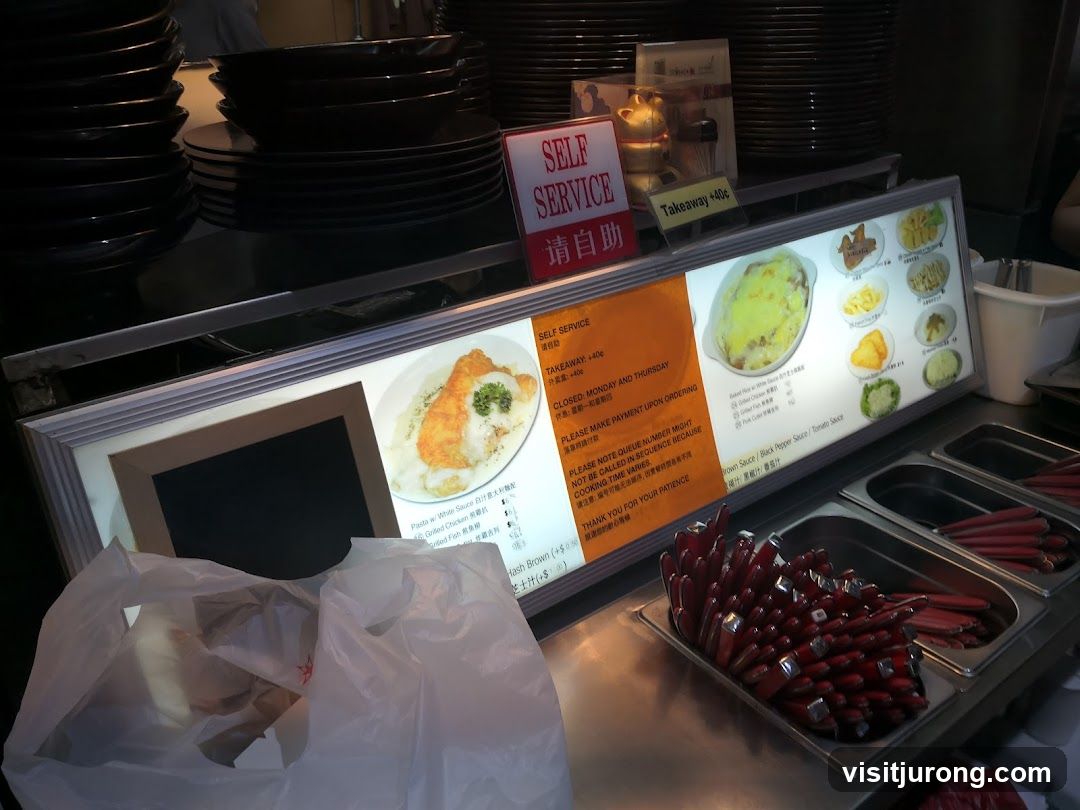 Self-Service Food Counter