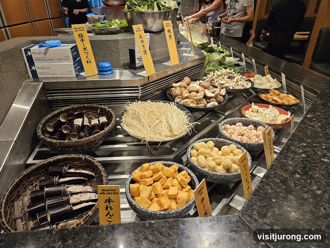 Hot Pot Ingredients Buffet
