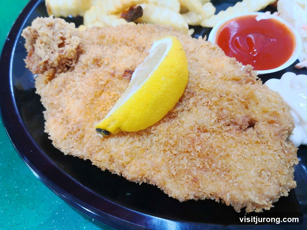 Fried Fish with Fries