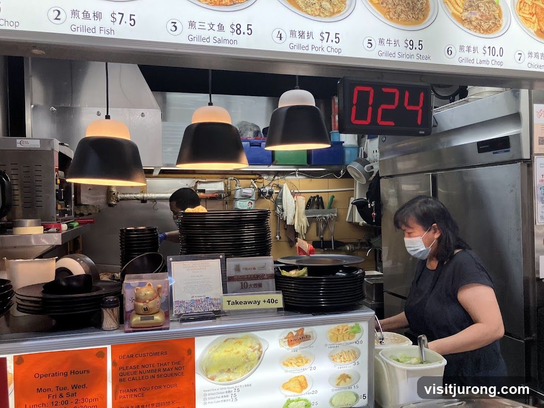 Food Stall Counter