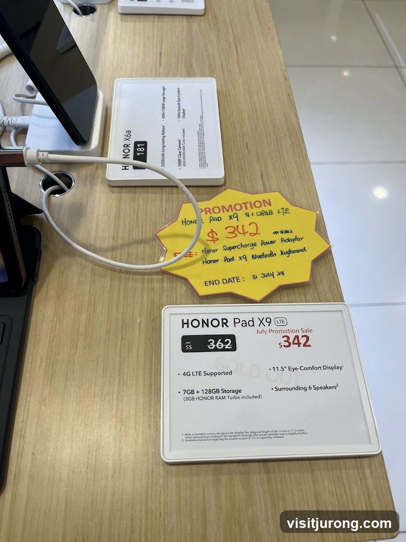 Honor Pad X9 Promotion