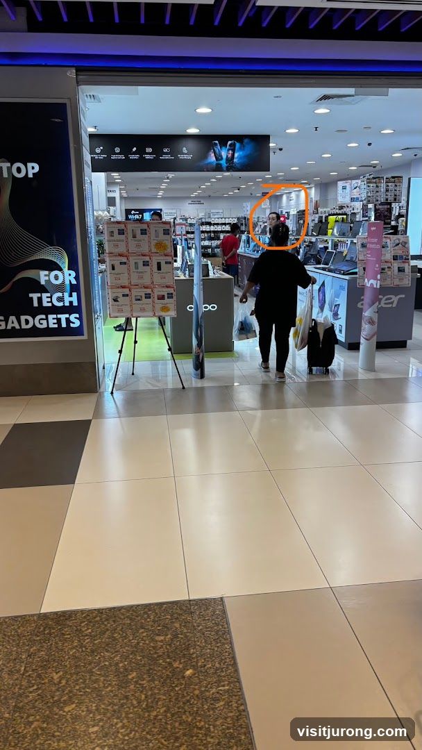 Electronics Store Interior