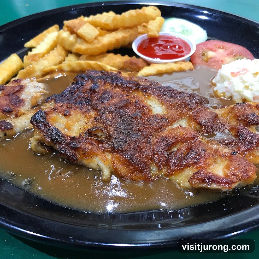 Chicken Chop with Fries