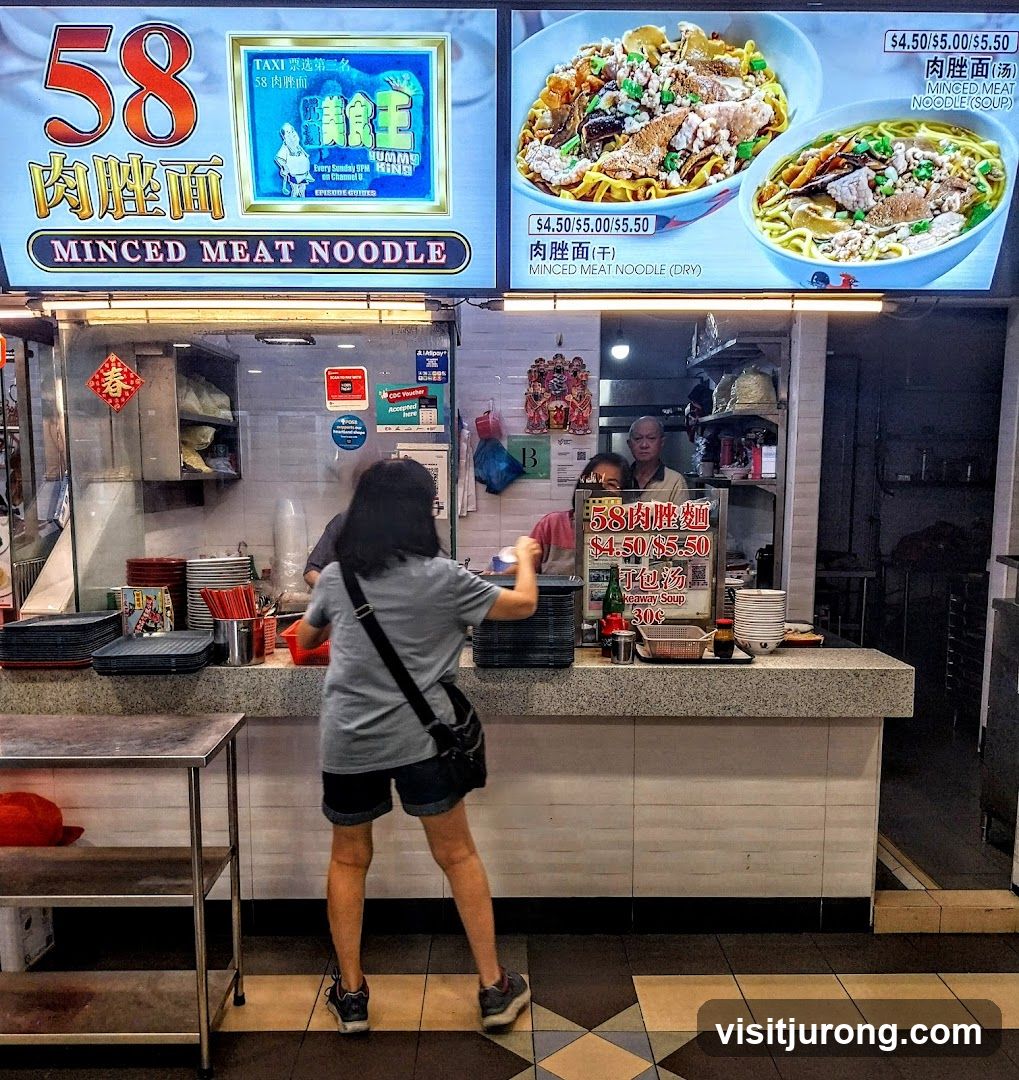 Minced Meat Noodle Stall