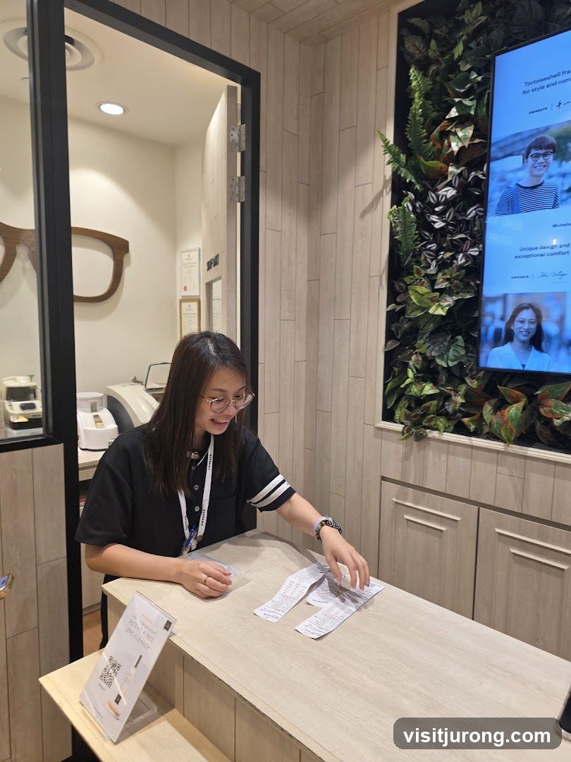 Optician's Counter