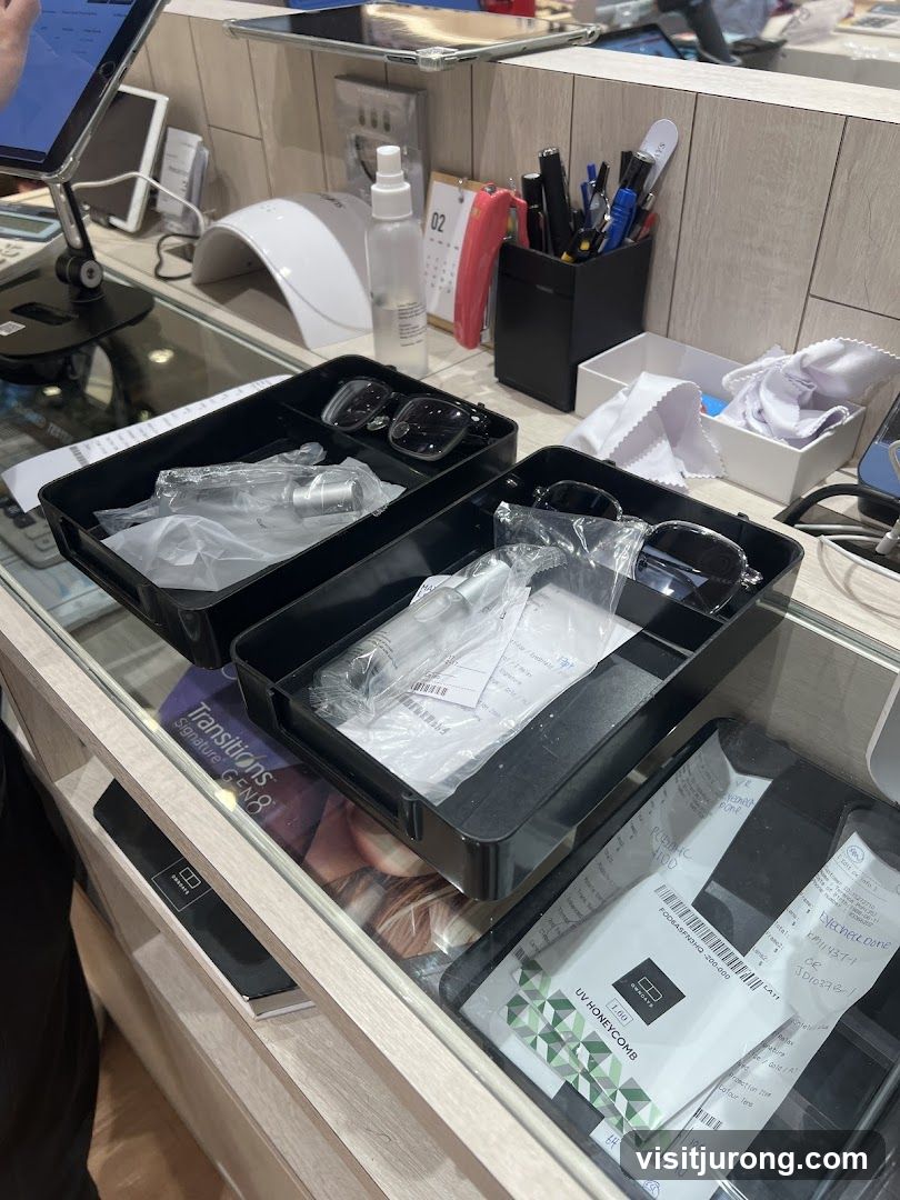 Eyewear Store Counter