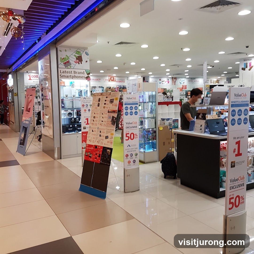 Electronics Store Display