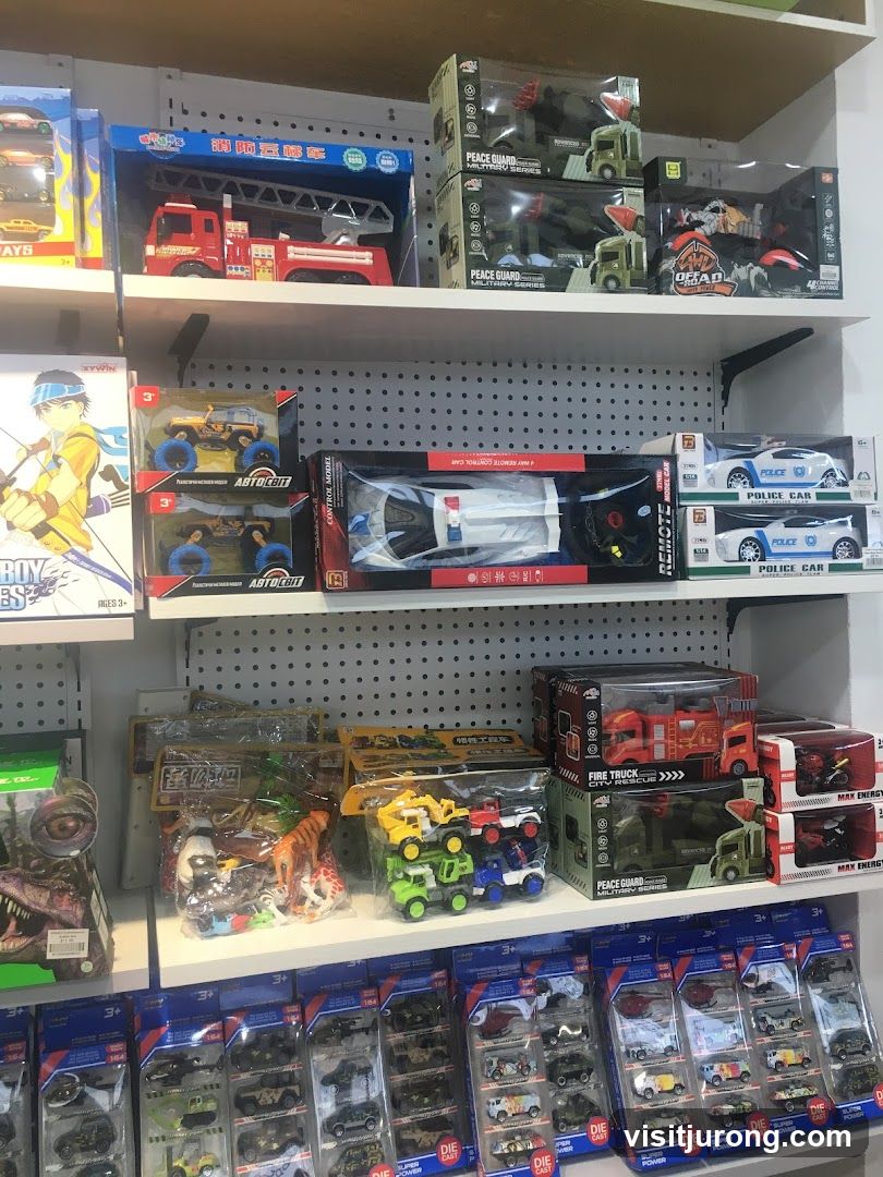 Toy Store Shelves