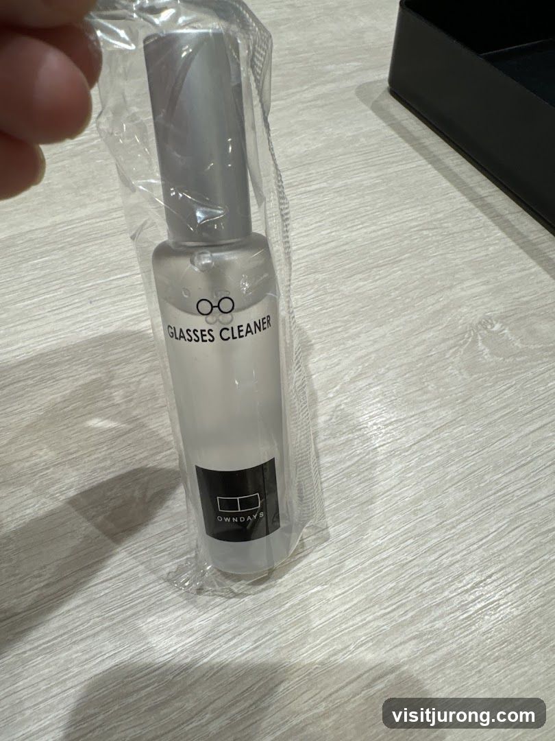 Glasses Cleaner Bottle