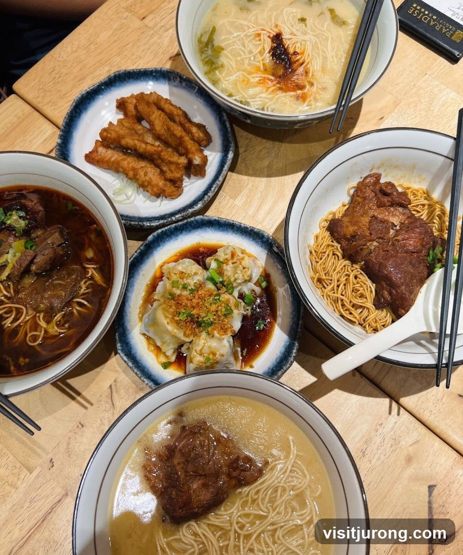Noodle Dishes and Appetizers