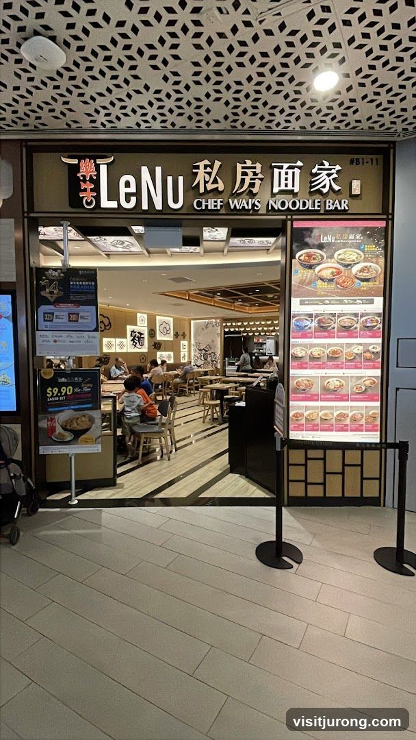 LeNu Chef's Wai Noodle Bar 樂牛私房麵家