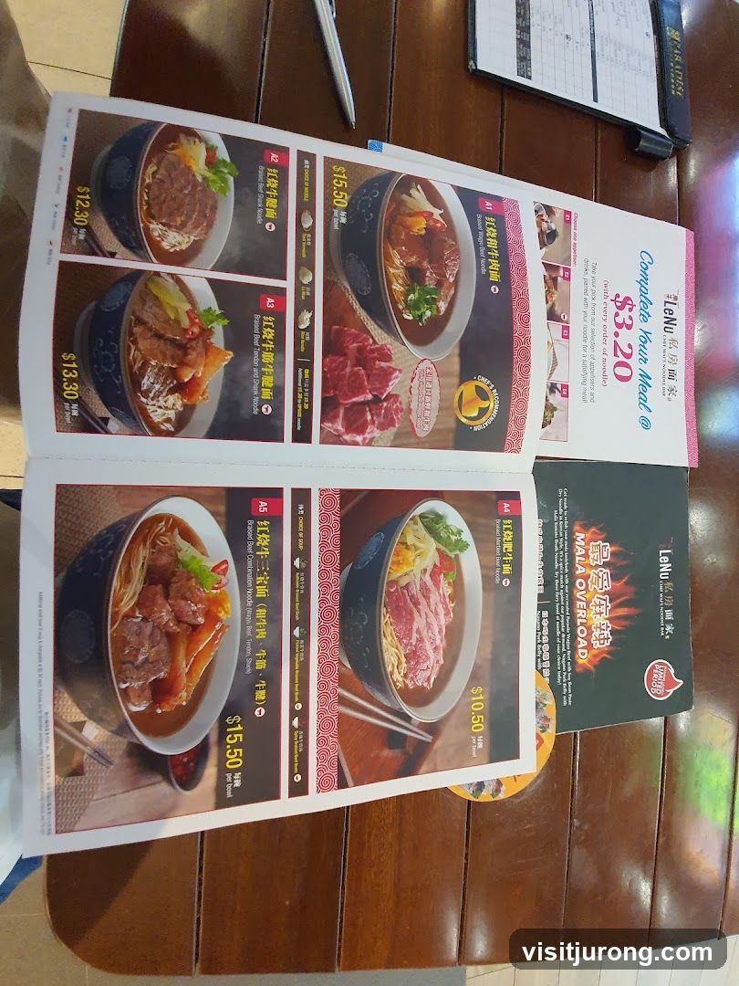 LeNu Menu
