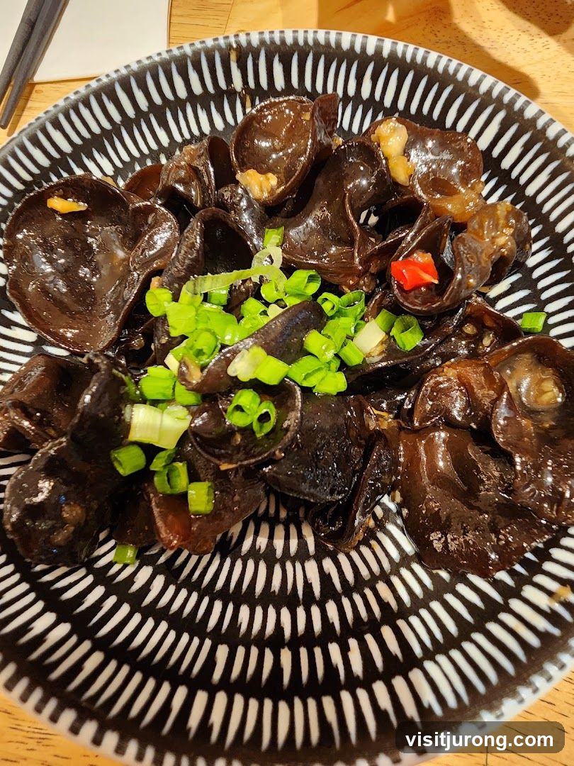 Wood Ear Mushroom Salad