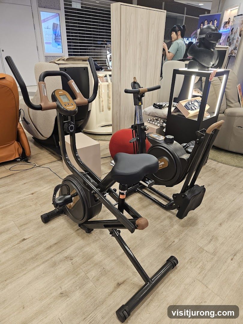 Fitness Equipment Display