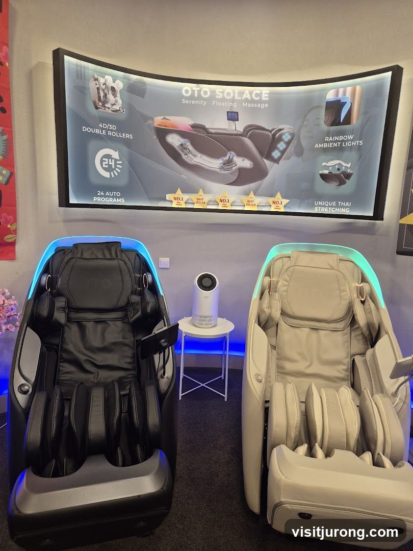 Massage Chairs Display