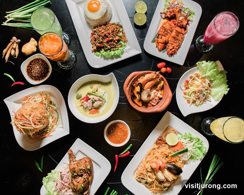 Thai Food Spread