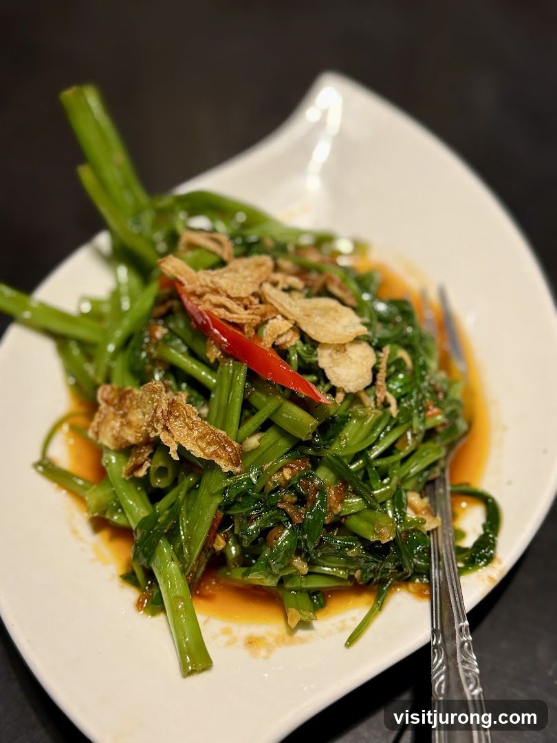 Stir-fried Water Spinach