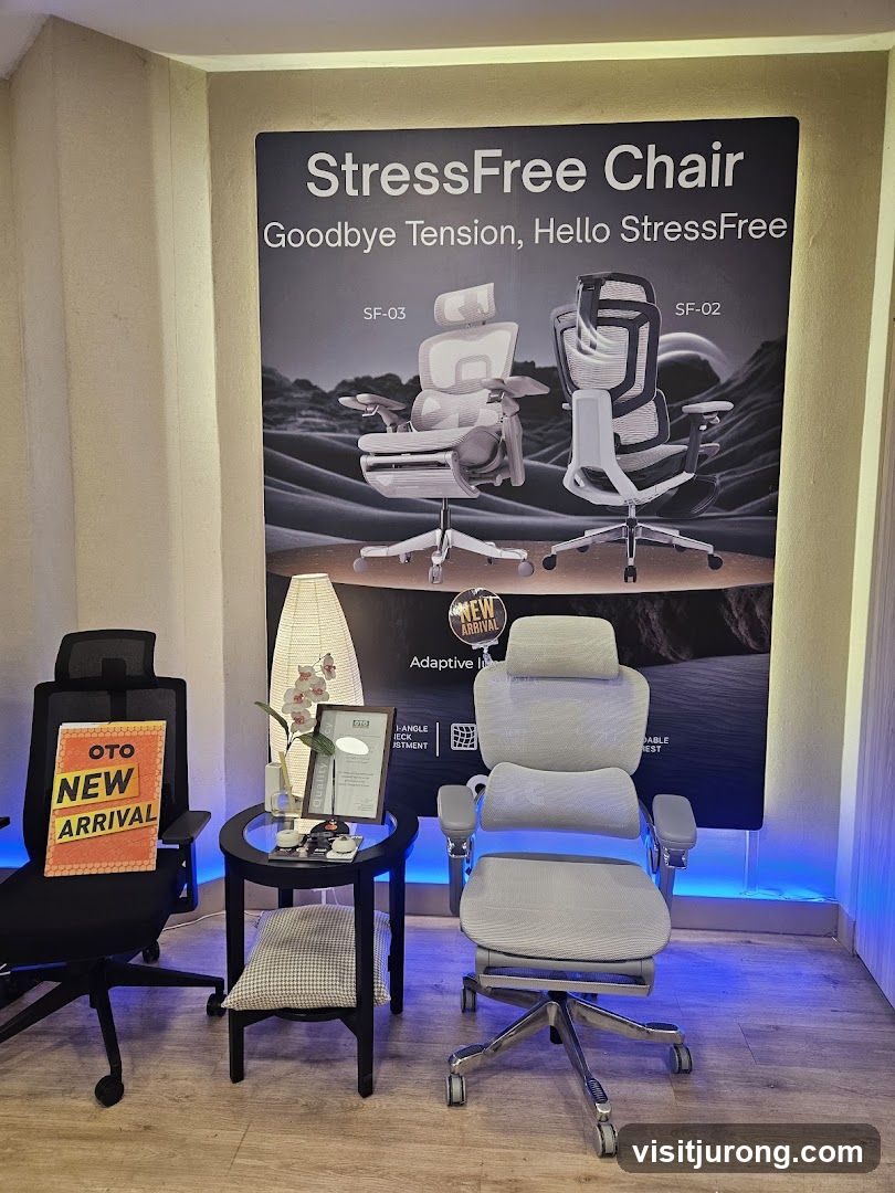 StressFree Chairs Display