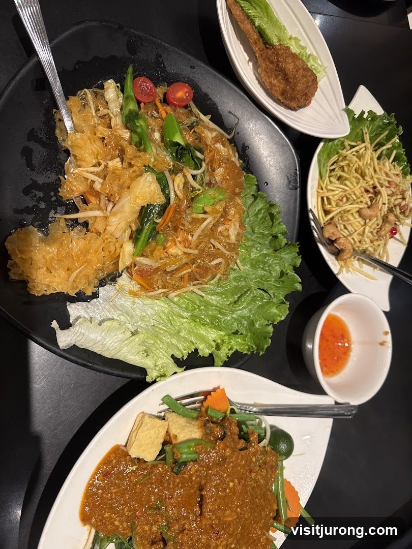 Assortment of Thai Dishes
