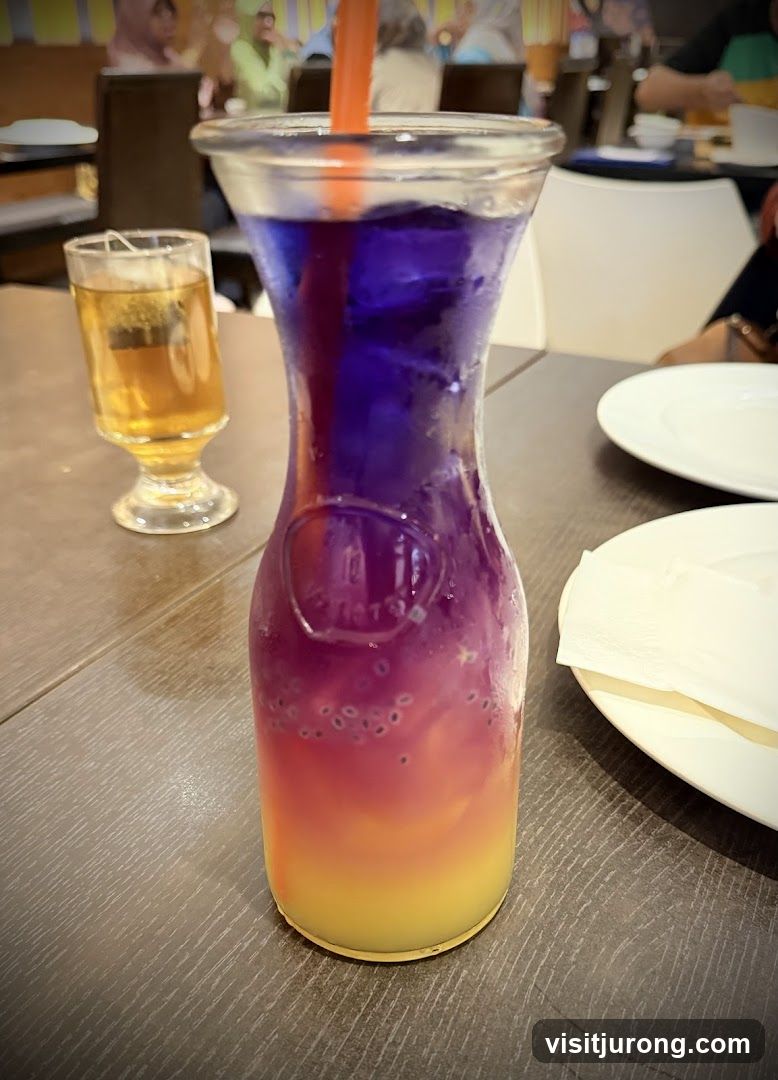 Layered Drink with Tea