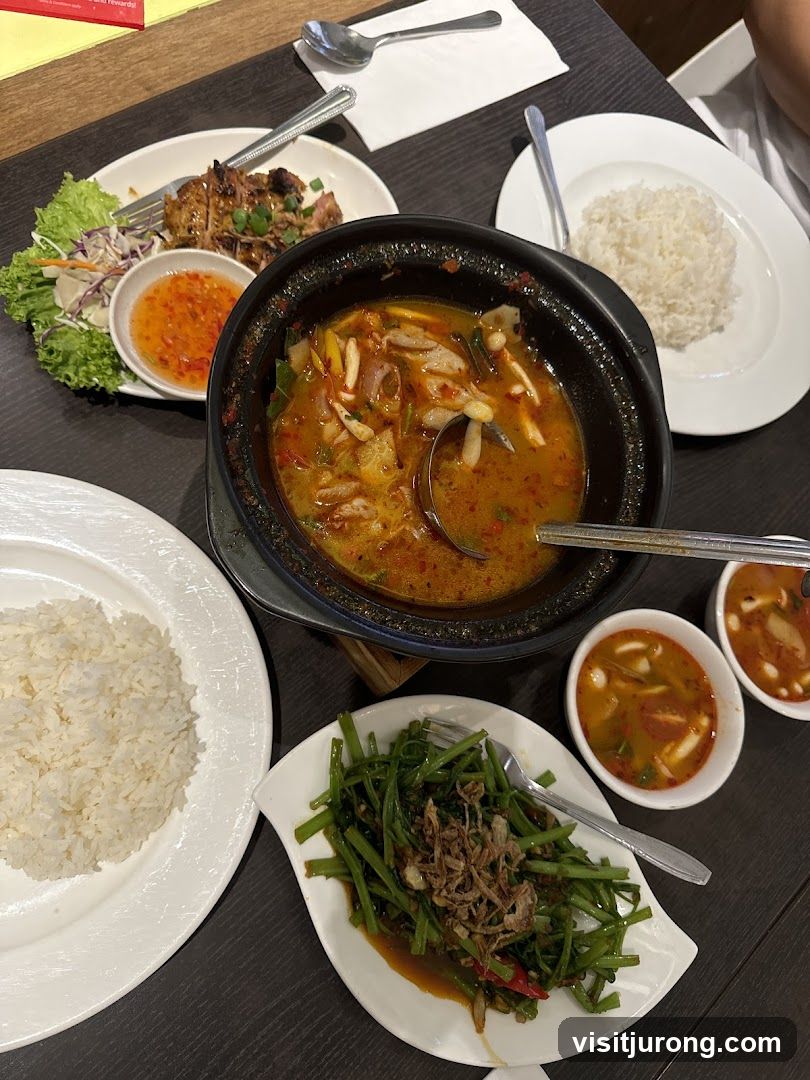 Thai Food Spread