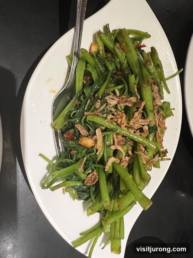 Stir-fried Water Spinach