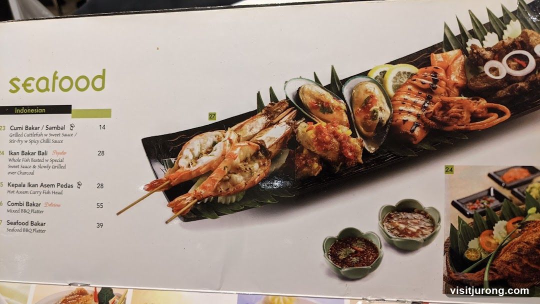 Seafood Menu