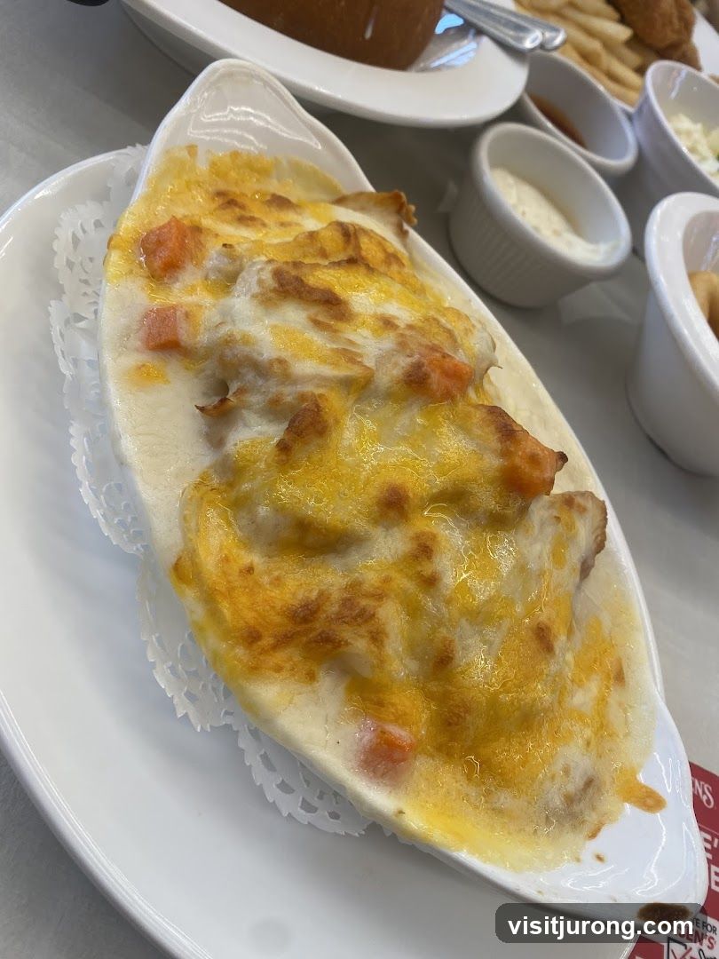 Baked Dish with Cheese