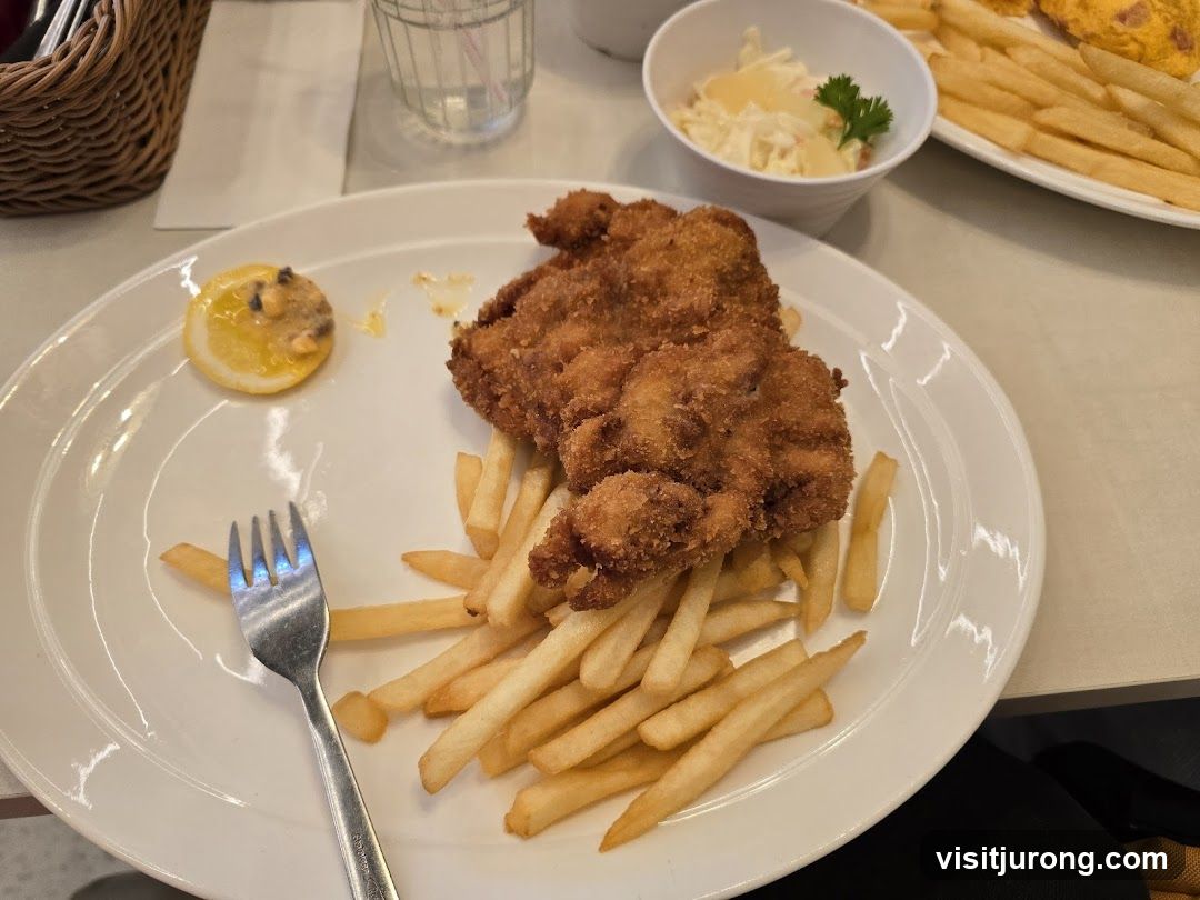 Fried Chicken and Fries