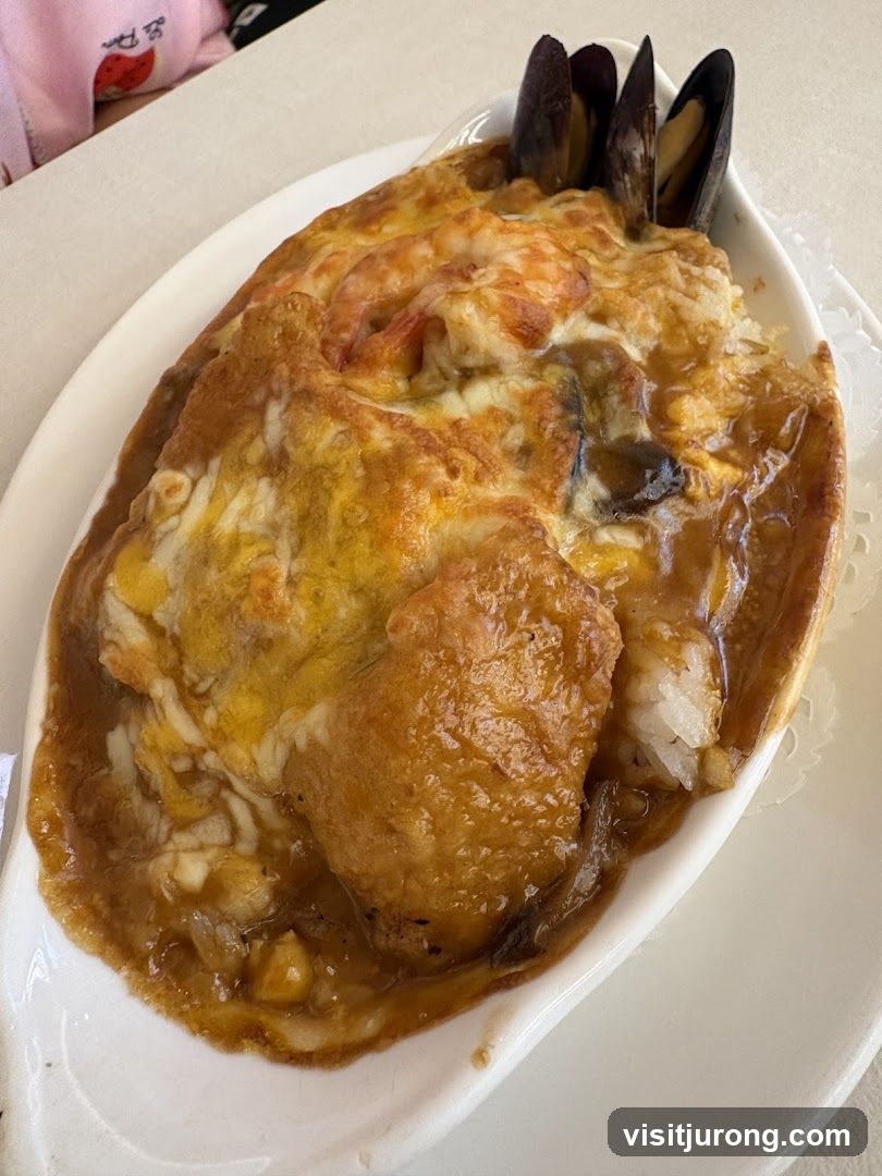 Seafood Baked Rice