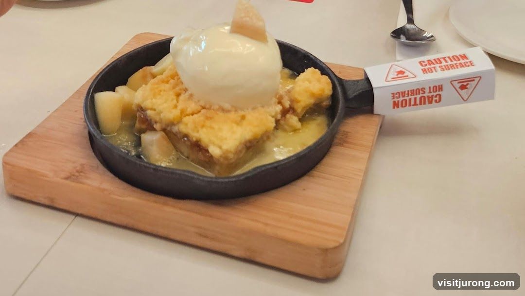 Dessert with Ice Cream