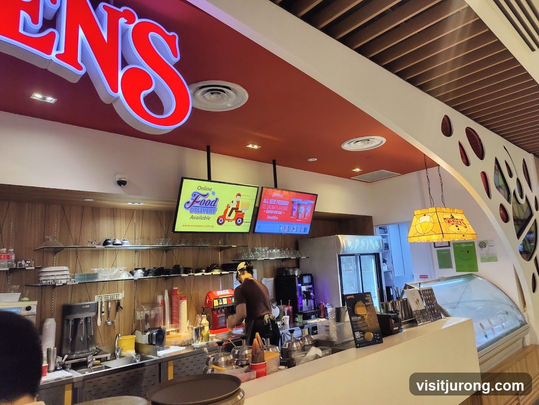 Ice Cream Shop Interior