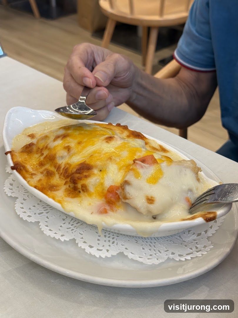 Baked Dish with Cheese