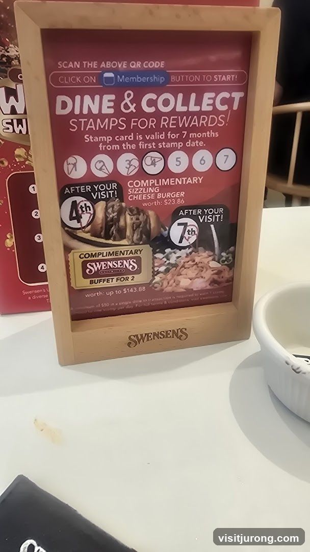 Swensen's Dine & Collect Stamps Promotion