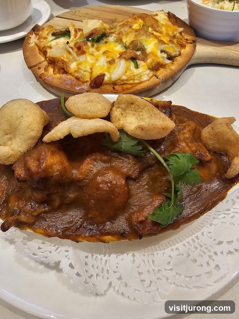 Pizza and Curry