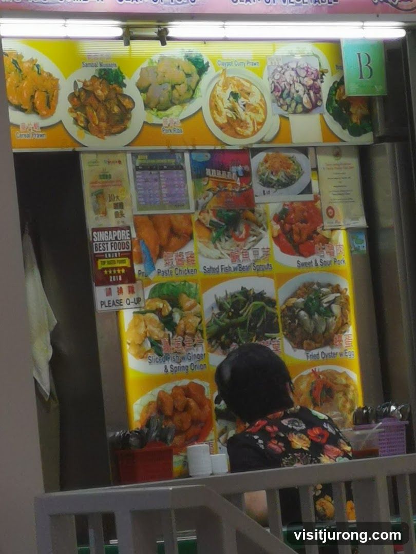 Food Stall Menu